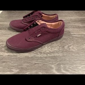Maroon Vans 7.5